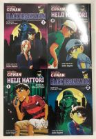 Enjoy a Happy Life ! &amp;gt;&amp;gt;&amp;gt; (In StocK) พร้อมส่ง หนังสือการ์ตูนภาษาอังกฤษ โคนัน ชุด 4 เล่ม Detective Conan Hattori