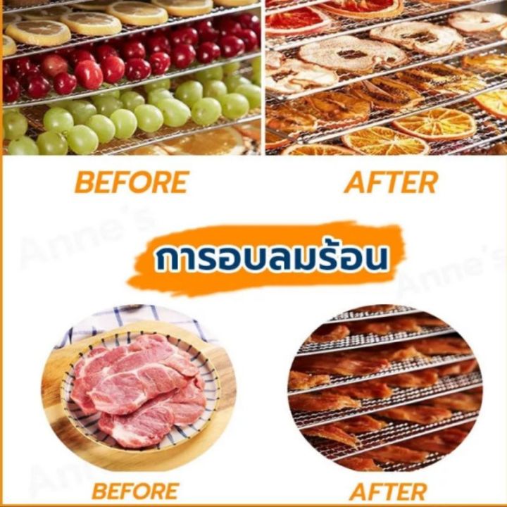 hassle-free-grocery-store-เครื่องอบผลไม้-เครื่องอบลมร้อน-เครื่องอบผลไม้แห้ง-เครื่องอบอาหาร-ระบบลมร้อน-800w-เครื่องอบแห้ง-ตู้อบผลไม้แห้ง-รุ่นใหม่-ส