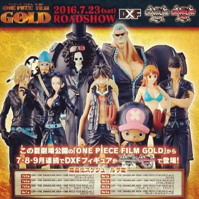 Straw Hat Pirates Film Gold Set ของแท้ JP แมวทอง - Grandline Men / Lady  Banpresto [โมเดลวันพีช] (9 ตัว) - Fuji Shop โมเดลลิขสิทธิ์แท้จากญี่ปุ่น  กว่า 2,000 รุ่น มือ 1 ทุกตัว พร้อมส่งทุกชิ้น : Inspired by