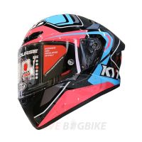 KYT TT Course Overtech Black/Pink