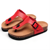 Birken หุ้น U Nisex รองเท้าแตะสำหรับผู้ชายและผู้หญิงรองเท้าแตะแบบแบนสบายชายหาดรองเท้าแตะทองด้วยการสนับสนุนโค้ง