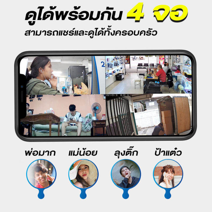 กล้องวงจรปิด-กล้องวงจรปิดไร้สาย-full-hd-1920p-wifi-wirless-ip-camera-5-0-megepixel-app-v380-กล้องอินฟราเรดสำหรับกล้องวงจรปิดรักษาความปลอดภัยในตอนกลางคืน-กล้องวงจรปิด-wifi