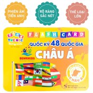 Bộ Thẻ Học Thông Minh Flash Card Chủ Đề Các Quốc Gia Châu Á Cho Bé Phát Triển Vốn Tự Vựng Tiếng Anh thumbnail