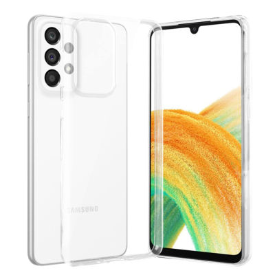 Ultra Slim Clear CaseสำหรับSamsung Galaxy A33 5G Soft TPU Trasparentฝาครอบโทรศัพท์สำหรับSamsung Galaxy A33 33 5Gติดตั้งผิว-lfdddd