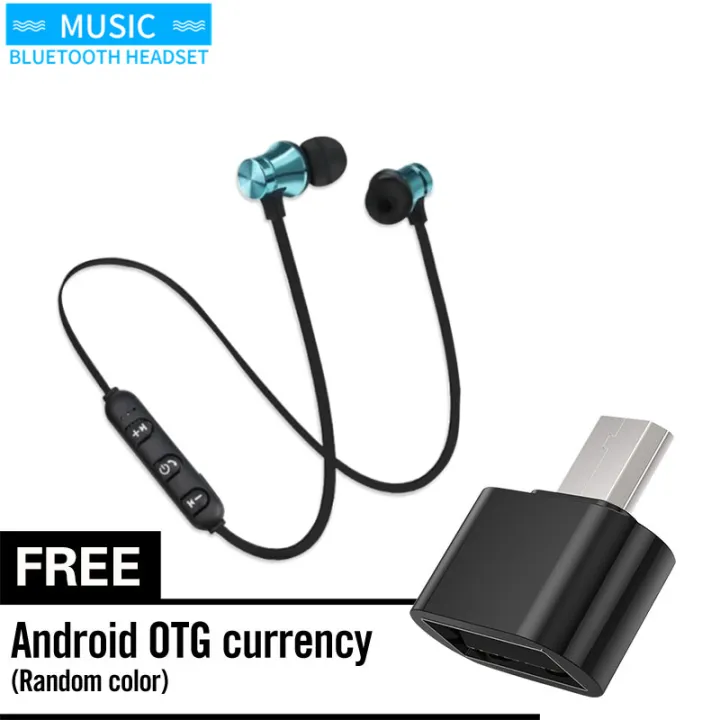 【With Free Android Adapter】Original XT11 Wireless Bluetooth Headset With Microphone