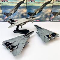 โมเดลเครื่องบินรบ1/100เครื่องบินทหาร VF-84 F14 F-14A สหรัฐจำลองการบินของเล่นสะสมเครื่องบินรบสงครามโลกสำหรับเด็กผู้ชาย