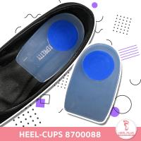 Heelplus 1คู่ แผ่นเจลรองส้นเท้า ทำจากซิลิโคนเนื้อพิเศษ No.88