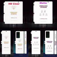 HD Matte Front and Back Full Cover Hydrogel Film for Samsung Galaxy Fold Z Fold 5 4 3 2 Membrane Unbreakable Screen Protector