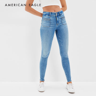American Eagle High-Rise Jegging กางเกง ยีนส์ ผู้หญิง เจ็กกิ้ง เอวสูง (WJS 043-4092-165)