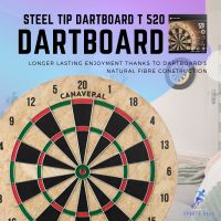 CANAVERAL Steel Tip Dartboard T 520 ( กระดานปาเป้าแบบทั่วไป รุ่น T 520 ) ปาเป้า Darts กระดานปาเป้า ปาเป้าลูกดอก ลูกดอก หางลูกดอก