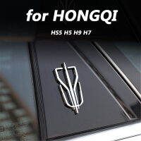 for HONGQI HS5 H5 H7 H9 Car exterior decoration accessories patch modified body car tail labeling DIY 1pcs