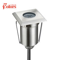 12V Outdoor Floor Lamp Waterproof IP67 LED Underground Groundspot for Patio Paver Recessed Flooring Brick Deck Light