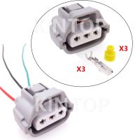 1 Set 3 Pins 90980-11020 Automobile Wire Connector With Wires Car Waterproof Electric Cable Sealed Socket For Toyota