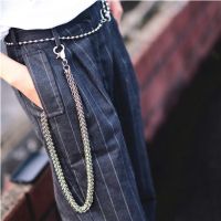 Fashion Motorcycle Cars Keychain Metal Wallet Belt Chain 78cm Long Punk Trousers Hipster Pant Jean Keychain Men 39;s HipHop Jewelry