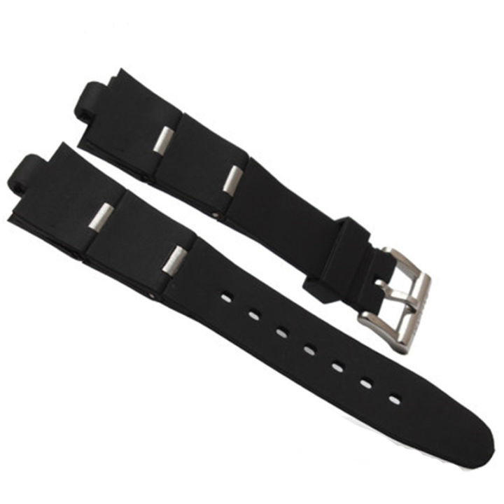brands-22mm-24mm-black-silicone-rubber-watch-barcelet-watchband-for-bvlgari-dp42c14svdgmt-convex-8mm-watch-strap-men-women