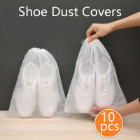 【cw】10PcsSet Shoe Dust Covers Non- Fabric Dustproof Drawstring Clear Storage Bag Travel Pouch Shoe Bags Drying shoes Protecthot