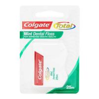 โปรโมชั่น+++ พร้อมส่ง!! ไหมจัดฟัน คอลเกต Dental floss mint Colgate 25m. ราคาถูก ไหม ขัด ฟัน ไหมขัดฟันน้ำ ไหมขัดฟัน ด้าม