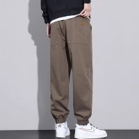 、’】【= 2023 High Quality Armygreen Trousers Mens Hip Hop Outdoor Trekking Baggy Pants Male Summer Cotton Harajuku Harem Cargo Pants