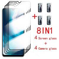 8in1 full cover protective glasses for vivo y70 20201 glass screen protectors for viviy70 y 70 70y 6.44 camera lens phone film