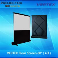 VERTEX Floor Screen 60" จอตั้งพื้นอัตราส่วน 4:3 (36" x 48") จอโปรเจคเตอร์