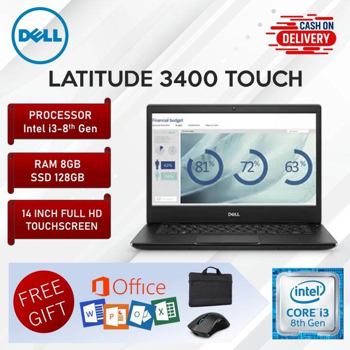 dell laptop i3 8th generation 14 inch