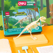Bộ đồ chơi khảo cổ xương khủng long Deli