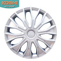 Koshi wheel cover ฝาครอบกระทะล้อ 15 นิ้ว ลาย 5086 (แยกขาย1ฝา) บรอนด์เงิน