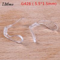 2Pcs Silicone U Shape Anti Slip Nose Pads Eyeglass Sunglasses Stick On Pad Eye Glasses Eyewear Accessories Multi Style