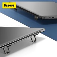 Baseus แล็ปท็อปยืนสำหรับ Macbook Air Mac มินิปรับอลูมิเนียมโน๊ตบุ๊คยืนอุปกรณ์คอมพิวเตอร์สำหรับ13/17นิ้วแล็ปท็อป