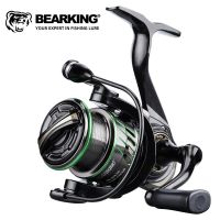 ZZOOI BEARKING GK SE1500 2500 6+1BB  6.4:1 Fishing Reel  Drag System 8kg Max Power Spinning Wheel Fishing Coil Shallow Spool