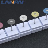 tdfj Lanpai 2x20mm Rubber Polisher Pocerlian Alloy Polishing Hp Disc dental lab