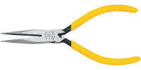 Klein Tools D307-51/2C Pliers, Needle Nose Pliers, Slim, 1/32-Inch Point Diameter, 5-Inch