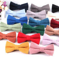 ใหม่ Candy สีผู้ชาย Bow Tie เสื้อคลาสสิก Bowtie สำหรับผู้ชาย Bowknot ผู้ใหญ่สีทึบผูกโบว์ผีเสื้อ Cravats Ties สำหรับงานแต่งงาน-RU DAO TRADE