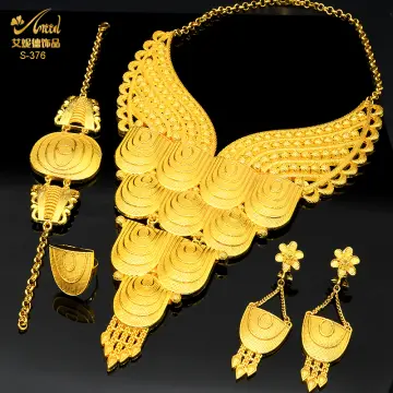 Real gold clearance necklace set