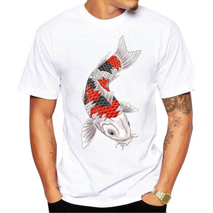 japan-tattoo-style-japanese-koi-carp-fish-t-shirts-men-t-shirt-male-male-slim-fit-unisex-short-sleeve-teeshirt-hanukkah-size-s-4xl-5xl-6xl