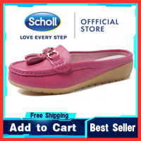 รองเท้าผู้หญิง Scholl รองเท้าแตะหนังรองเท้าขนาดใหญ่รองเท้าสตรีผู้หญิง,รองเท้าแตะรองเท้าแตะสตรี Scholl 42 43 44 Kasut Wanita สำหรับผู้หญิง Scholl ผู้หญิงรองเท้าแตะครึ่งรองเท้าโลฟเฟอร์แบน