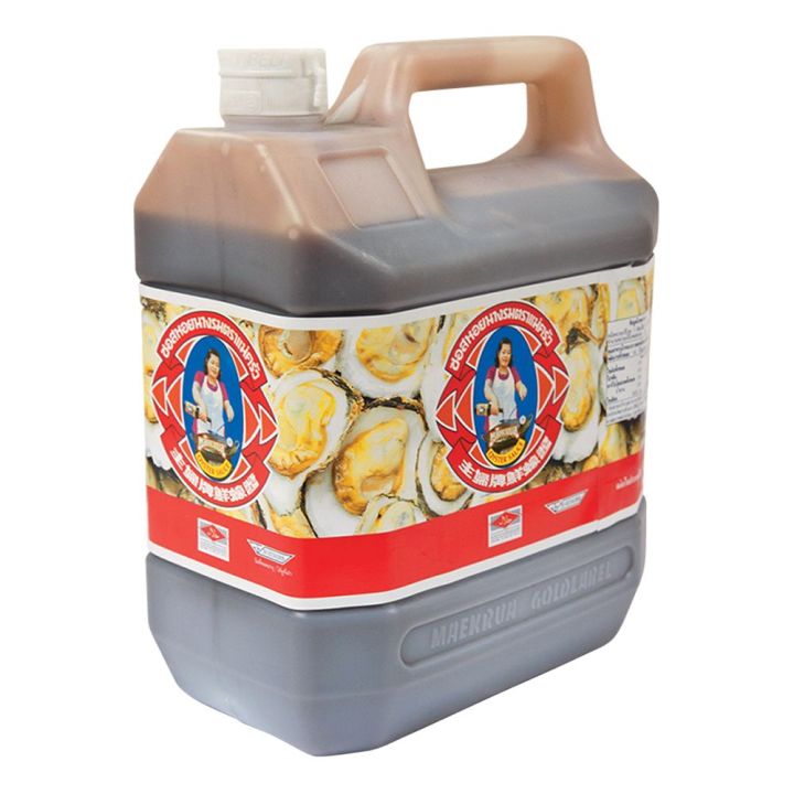 Tra Mae Krua Oyster Sauce 4500 ml.ตราแม่ครัว ซอสหอยนางรม 4500 มล.