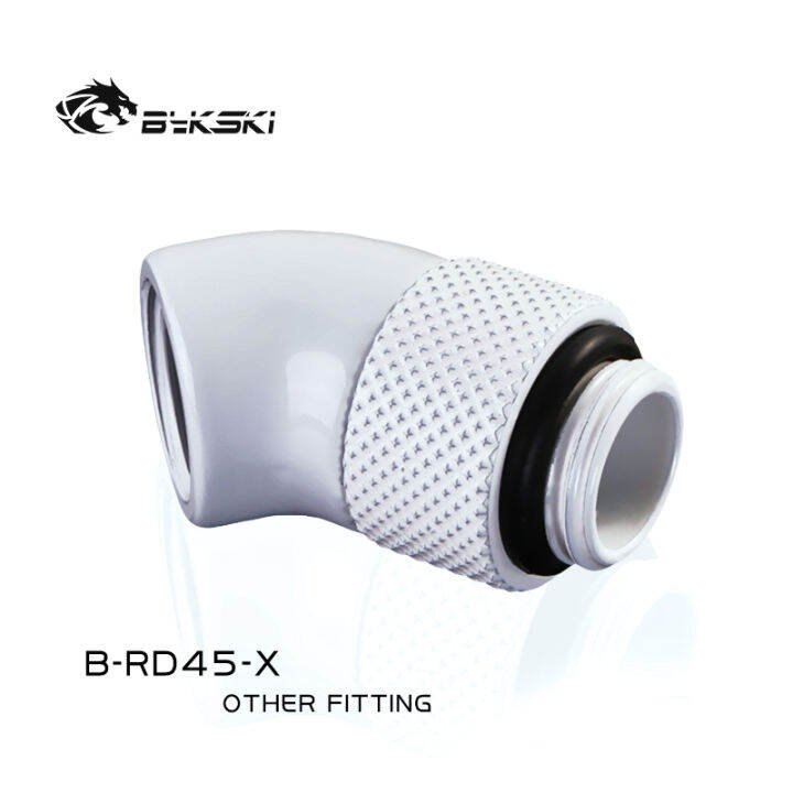 Bykski 45 Degree Elbow Fitting, For Change The Hose Tube Pipe Connector
