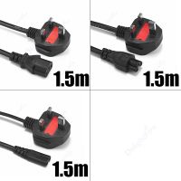 C7 C5 C13 UK Power Cord With 13A Fuse 1.5m Figure 8 Power Extension Cable For Notebook Laptop Battery Charger Sony PSP 4 Radio