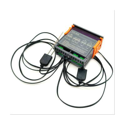 STC-3030 Dual Digital Soil Humidity Controller Hygrometer 2-Way Output Soil Moisture Sensor Probe Cable