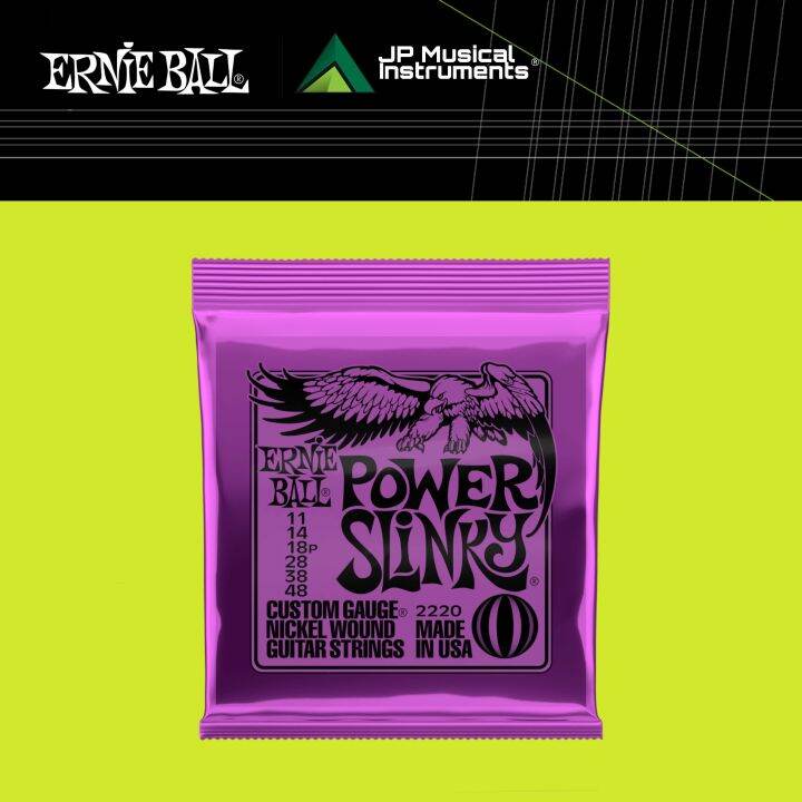Ernie Ball 2221 / 2222 / 2223 / 2215 Custom Gauge Nickel Wound Guitar