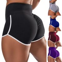 【hot】 Shorts Womens Top Elastic Workout Short Leggings Ladies Gym Sport Pants Dropshipp