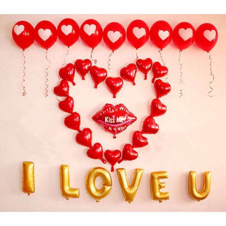 5pcslot-10-love-heart-foil-helium-balloons-wedding-party-birthday