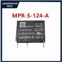 、。；【； 5PCS 10PCS New Original Spot MPR-S-112-A MPR-S-124-A Meiso 5A 4-Pin Relay A Group Of Normally Open