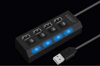 【Hot demand】 4หรือ7พอร์ต USB 2.0 Hub สายยาว USB ชาร์จพอร์ต,ข้อมูล USB สำหรับโอนย้าย USB ตัวขยายฮับคอนเนคเตอร์ต่อขยายสำหรับ PC