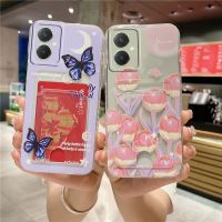 2023เคส Tecno POVA 5เคส Tecno POVA4 Pro/ POVA4 / Neo 2 3ใหม่เคสซิลิโคนนิ่มลายดอกไม้ผีเสื้อใหม่สุดหรู