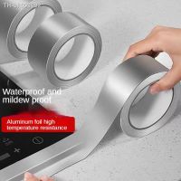 ♘■ Kitchen waterproof and oil proof sticker Kitchen sink waterproof sticker Self adhesive high temperature resistant aluminum foil