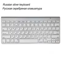 Portable Ultra Slim Mute Apple Style Bluetooth Keyboard Mouse Low Noise Wireless Keyboard for IOS Windows Android
