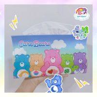 ที่ใส่ทิชชู่แบบห่อยาว รุ่นกันน้ำ? ลาย Care bears ใส่ทิชชู่ในรถ ใส่ทิชชูลายการ์ตูน กล่องทิชชู