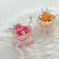 Romantic Bouquet Flower Silicone Candle Mold DIY Tulip Heart Bouquet Soap Resin Making Chocolate Cake Decor Wedding Day Gift